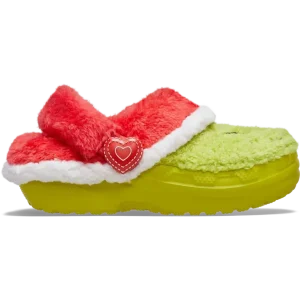 Barnmodell The Grinch Classic Lined Clog – Crocs