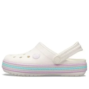 Crocband Sport Cord Clogs ”White”